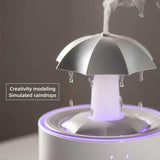 3-in-1 Cloud Humidifier – Aromatherapy Diffuser, Rain Sound & Night Light